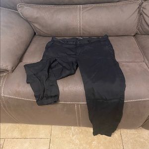 Hudson black jogger chinos, size 6